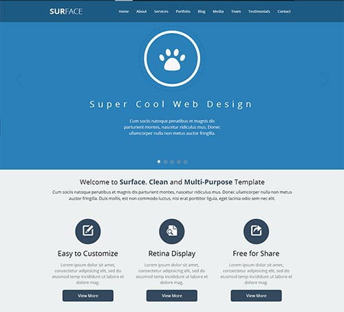 Portfolio HTM Templates