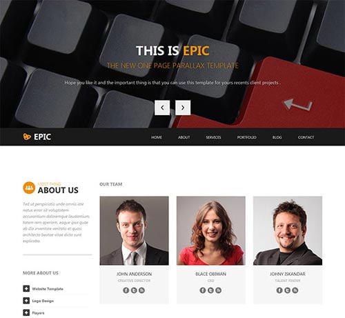 Portfolio HTM Templates