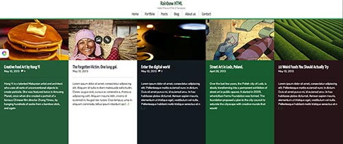 Portfolio HTM Templates