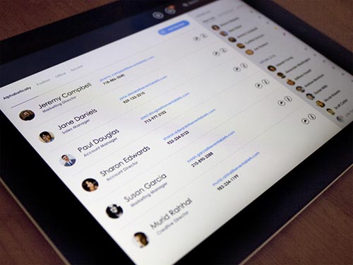 iPhone and iPad Application UI Designs