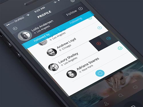 iPhone and iPad Application UI Designs