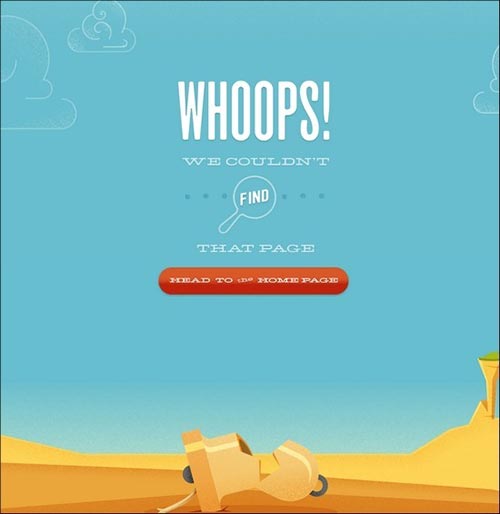 404  Page Design Inspiration