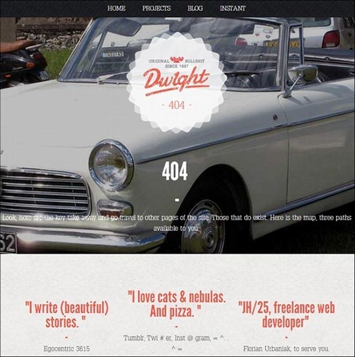 404  Page Design Inspiration