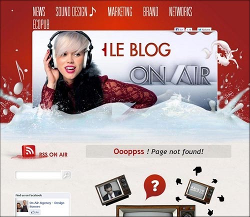 404  Page Design Inspiration