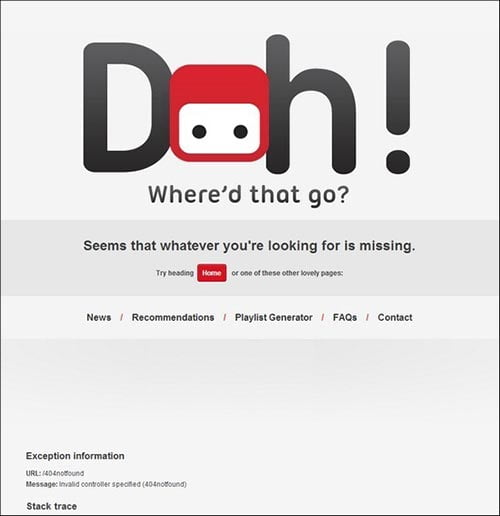 404  Page Design Inspiration