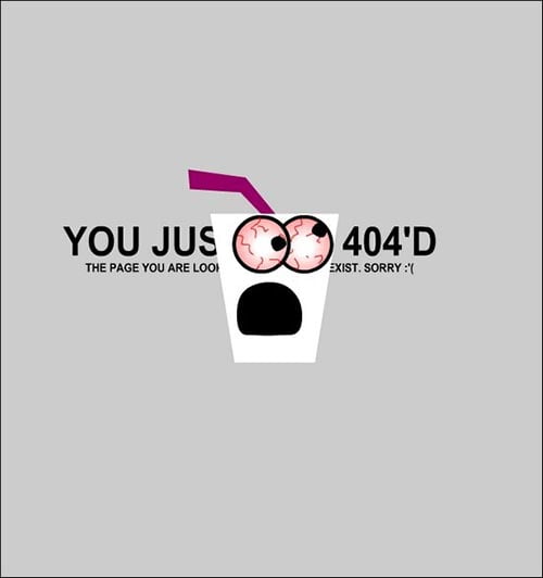 404  Page Design Inspiration