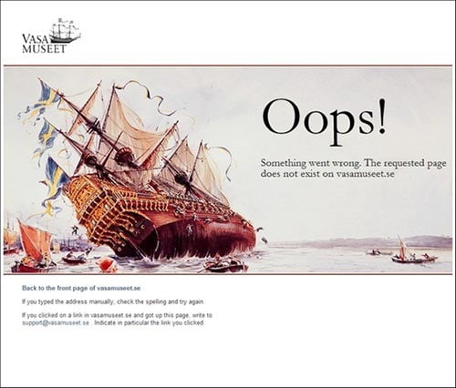 404  Page Design Inspiration