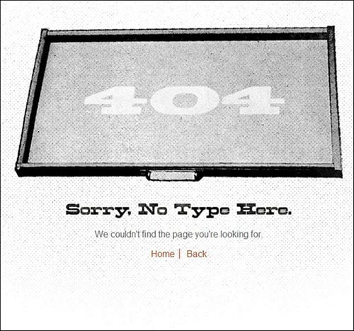 404  Page Design Inspiration