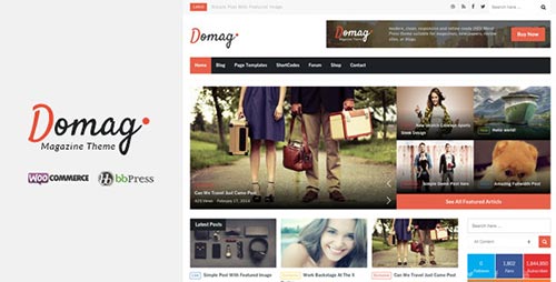 Flat WordPress Magazine Themes