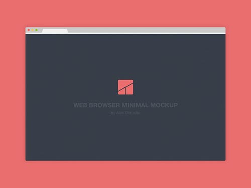 Free PSD Web Browser Mockups