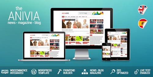 Flat WordPress Magazine Themes