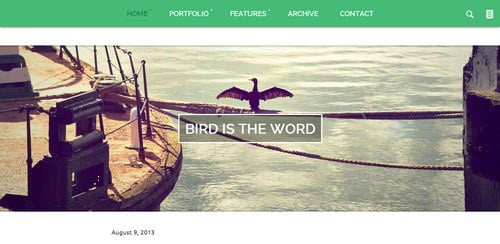 Flat WordPress Responsive Themes