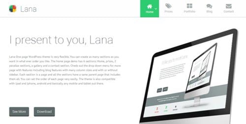 Flat WordPress Responsive Themes