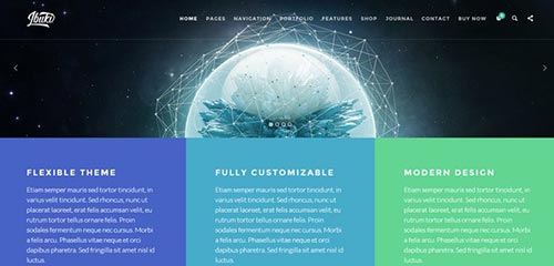 Flat WordPress Responsive Themes