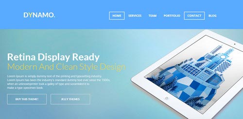 Flat WordPress Responsive Themes