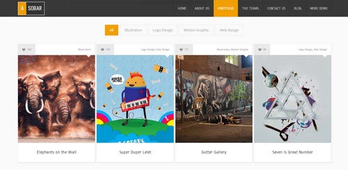 Flat WordPress Responsive Themes