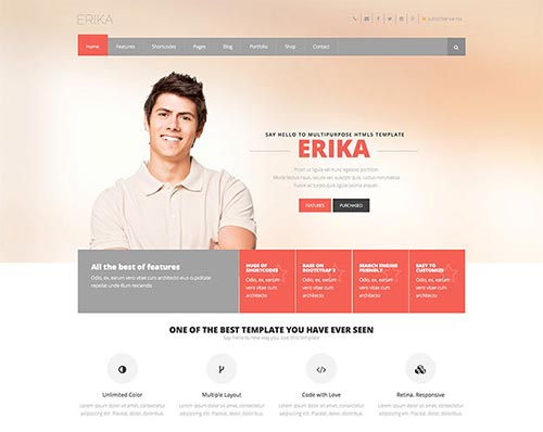 HTML5 Business Website Templates