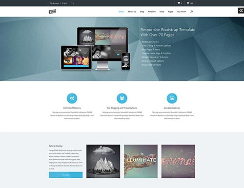 HTML5 Business Website Templates