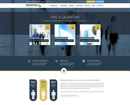 HTML5 Business Website Templates