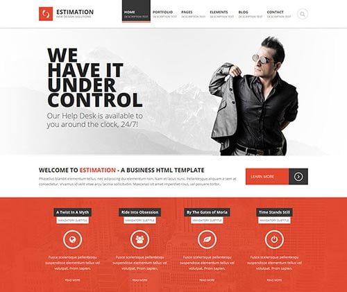 HTML5 Business Website Templates