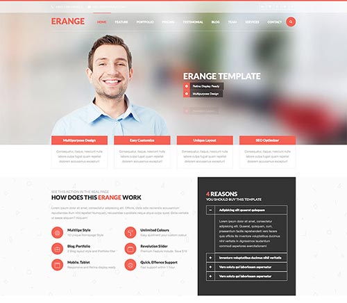 HTML5 Business Website Templates