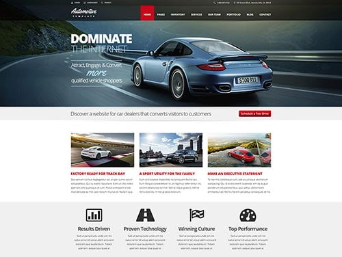 HTML5 Business Website Templates