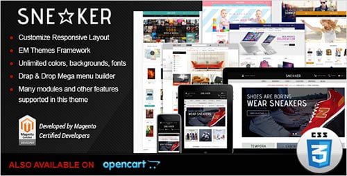 Magento Fashion Themes 2014