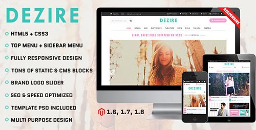 Magento Fashion Themes 2014