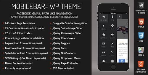 WordPress Mobile Themes & Templates