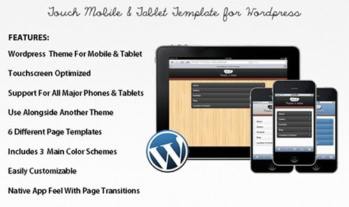 WordPress Mobile Themes & Templates