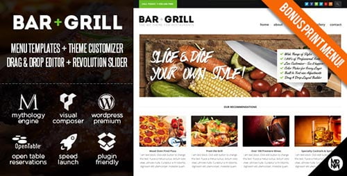 40+ Food & Recipe WordPress Themes