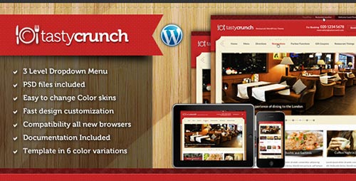 40+ Food & Recipe WordPress Themes
