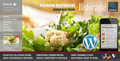 40+ Food & Recipe WordPress Themes