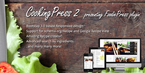 40+ Food & Recipe WordPress Themes