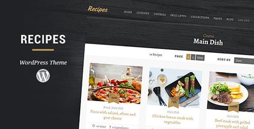 40+ Food & Recipe WordPress Themes