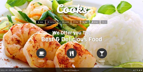 40+ Food & Recipe WordPress Themes
