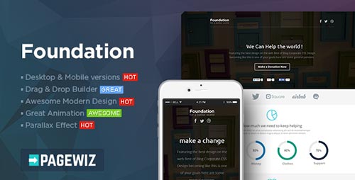 55 Responsive Pagewiz Landing Page Templates