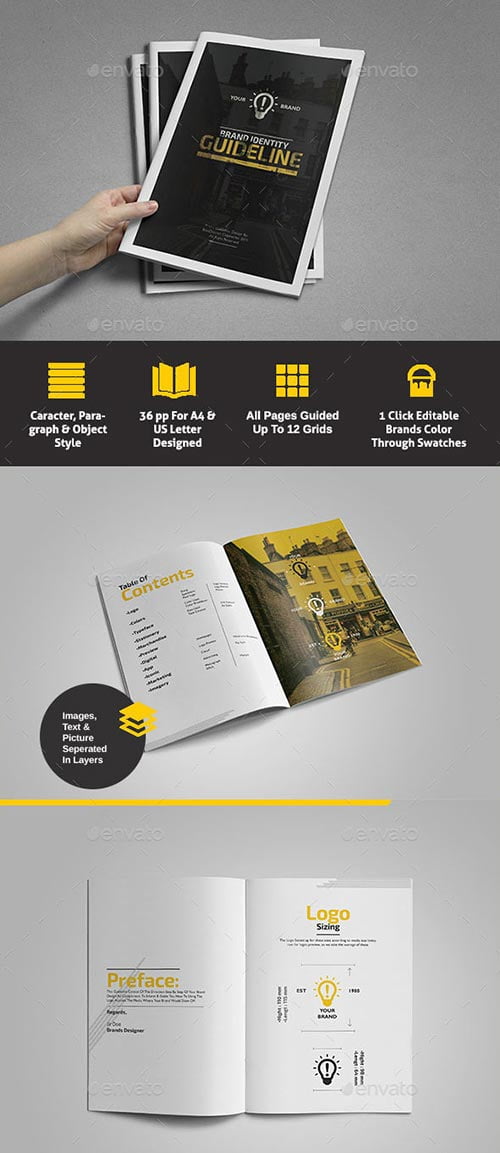 30+ Awesome PSD Brochure Design Templates