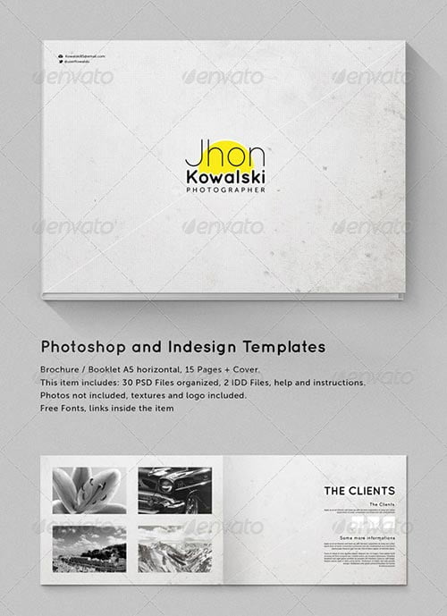 30+ Awesome PSD Brochure Design Templates