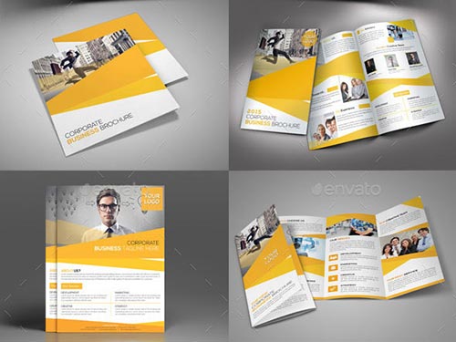 Square Brochure Template Designs