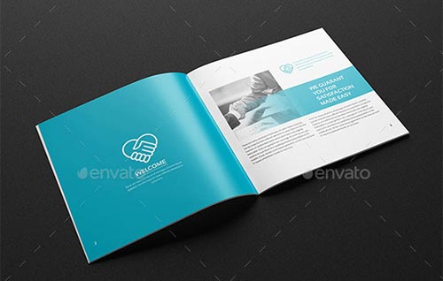 Square Brochure Template Designs