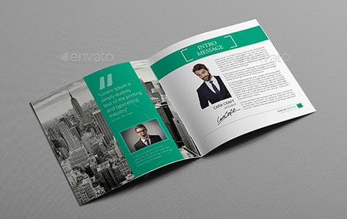 Square Brochure Template Designs