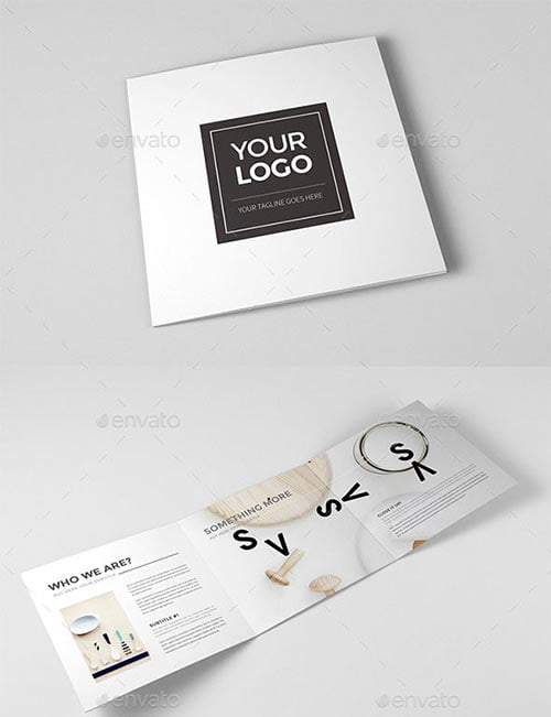 Square Brochure Template Designs