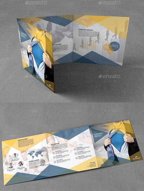 Square Brochure Template Designs