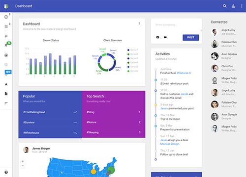 Creative Admin UI Dashboard Templates