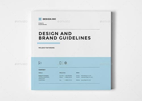 25 Inspiring Brand Guideline Templates