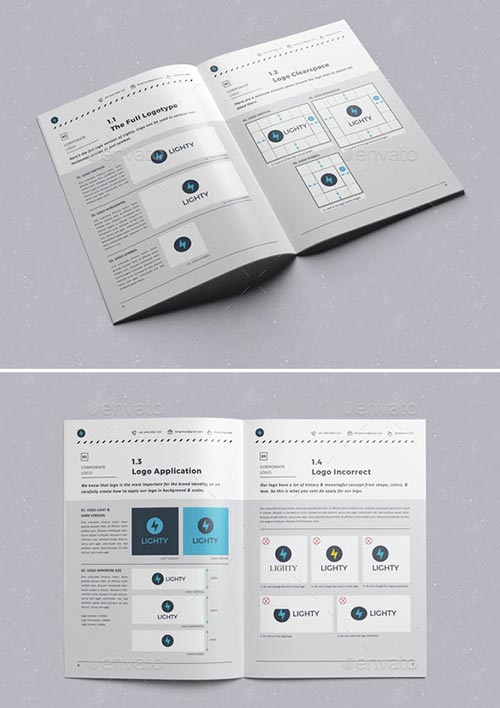 25 Inspiring Brand Guideline Templates
