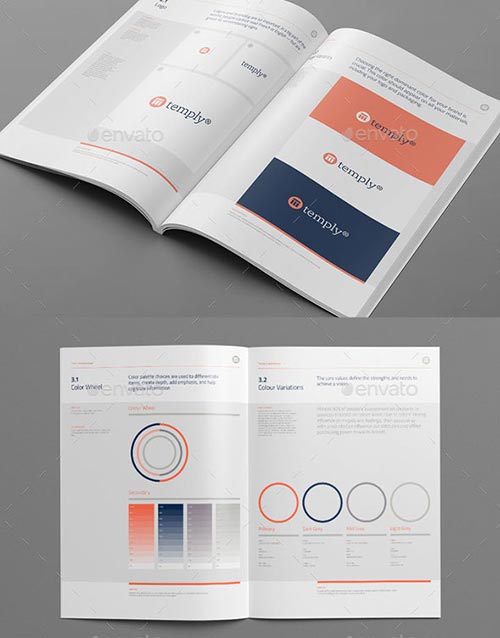 25 Inspiring Brand Guideline Templates