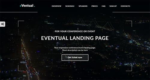 Video Landing Page Templates