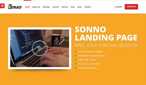 Video Landing Page Templates